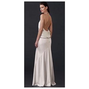 Alexander Wang Chain-Embellished Silk Gown